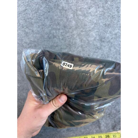 Vintage 80s Sears Fieldmaster Camo Vest Men XL Tall Camouflage Woodland Military - Picture 8 of 8